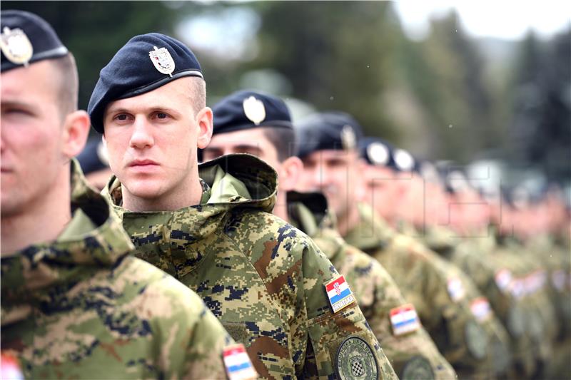 President says army's main duty is to protect Croatian borders