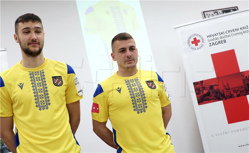 Zagreb-based club to wear jerseys with Ukrainian colours in charity drive