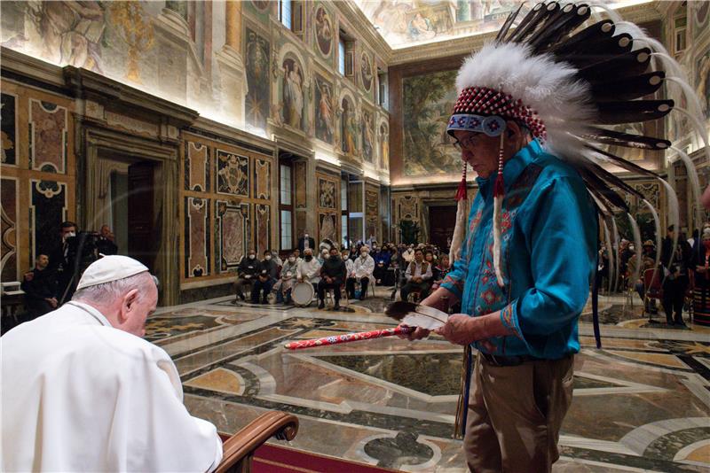 VATICAN POPE FRANCIS CANADA INDIGENOUS PEOPLES