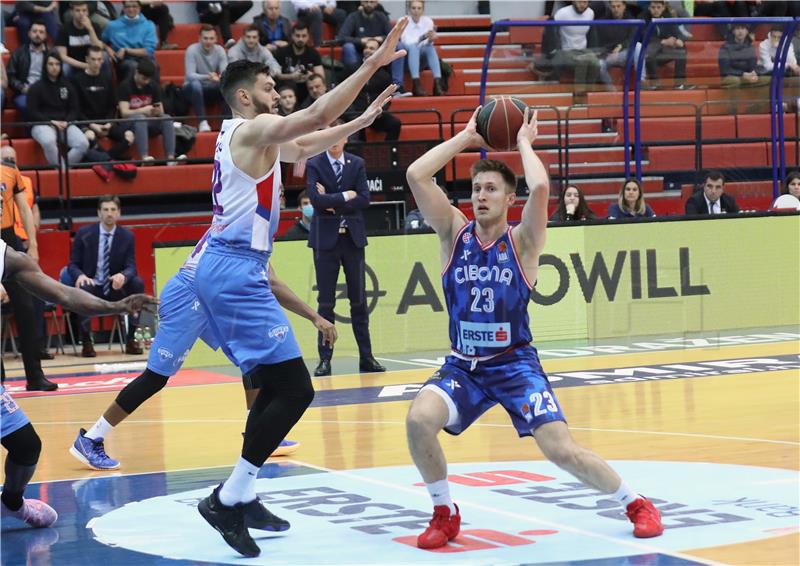 Utakmica 25. kola ABA lige Cibona - Igokea Aleksandrovac