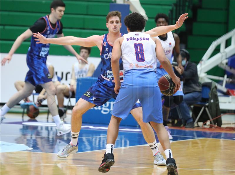 Utakmica 25. kola ABA lige Cibona - Igokea Aleksandrovac