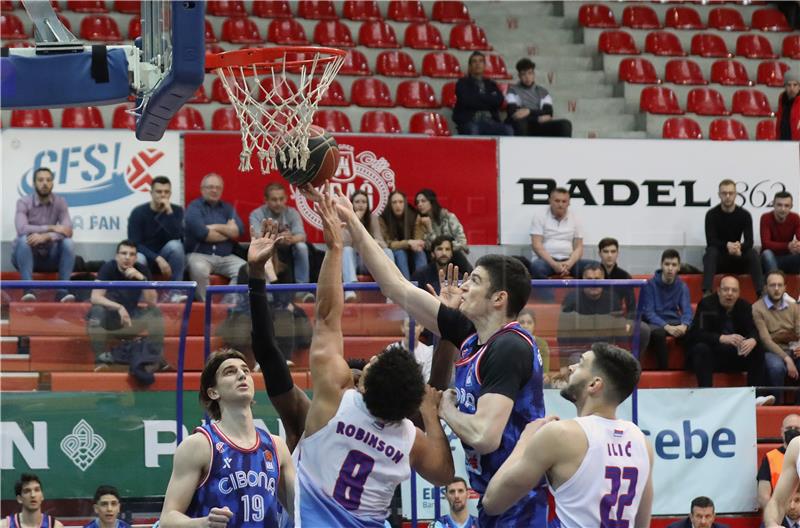 Utakmica 25. kola ABA lige Cibona - Igokea Aleksandrovac