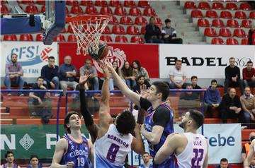 Utakmica 25. kola ABA lige Cibona - Igokea Aleksandrovac