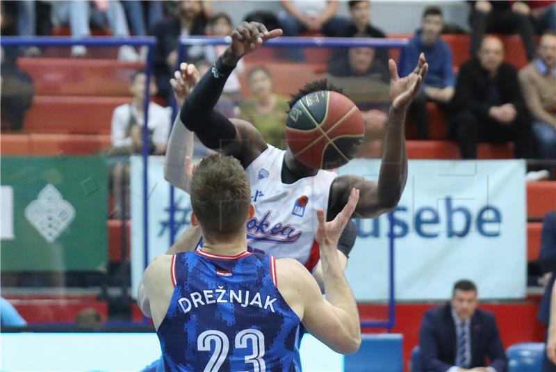 Utakmica 25. kola ABA lige Cibona - Igokea Aleksandrovac