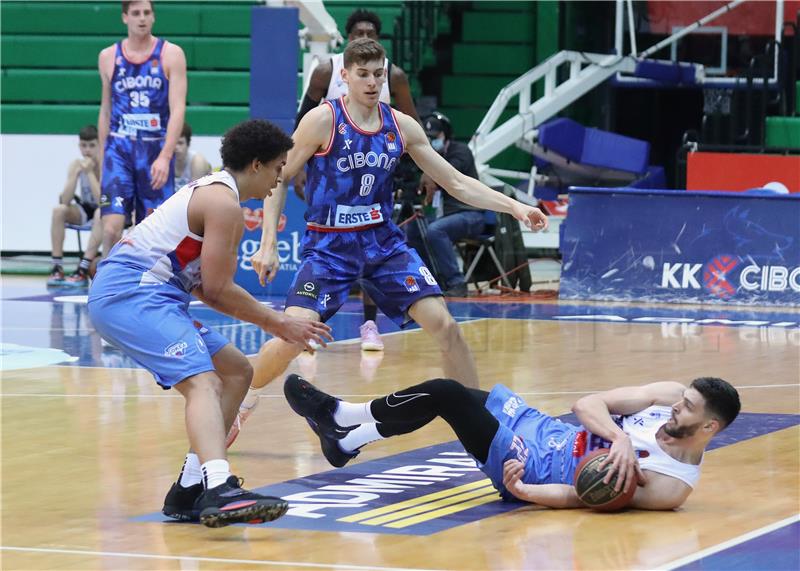 Utakmica 25. kola ABA lige Cibona - Igokea Aleksandrovac