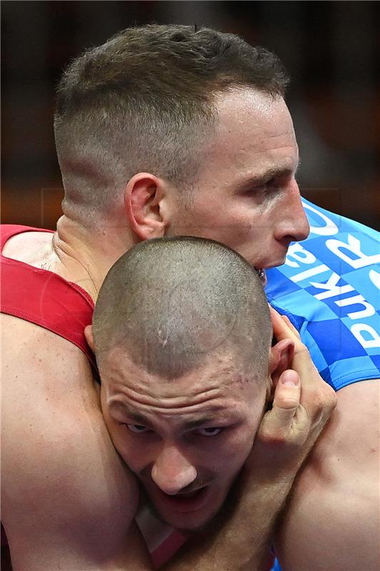 HUNGARY WRESTLING EUROPEAN CHAMPIONSHIPS