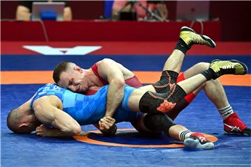 HUNGARY WRESTLING EUROPEAN CHAMPIONSHIPS