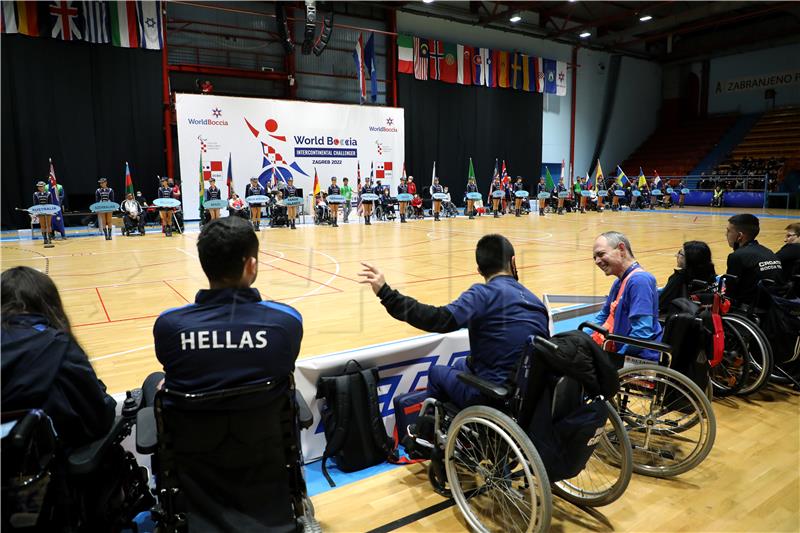 Svečano otvaranje "Zagreb 2022 World Boccia Challengera"