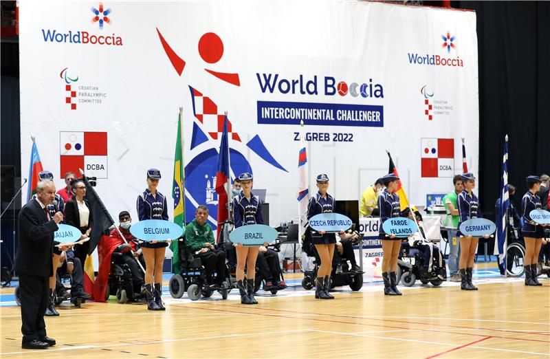 Svečano otvaranje "Zagreb 2022 World Boccia Challengera"