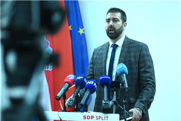 Konferencija za medije SDP-a Split na temu "Tužba protiv Ivice Puljka"