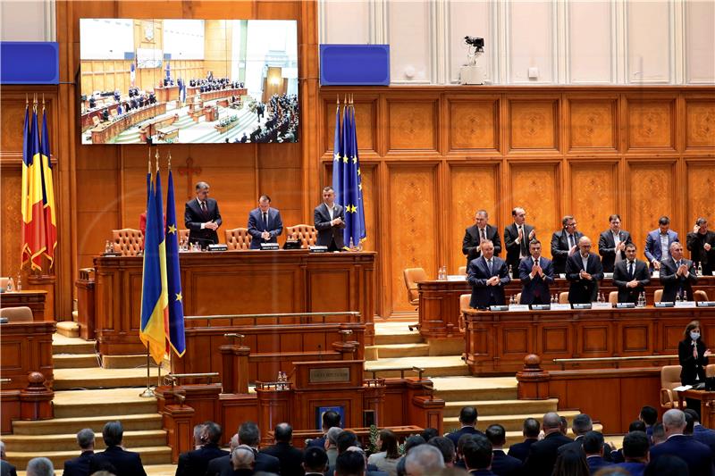 ROMANIA PARLIAMENT UKRAINE CONFLICT