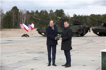 POLAND DEFENSE PURCHASE OF ABRAMS TANKS