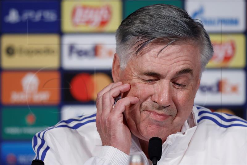 Ancelotti uz Real protiv Chelsea