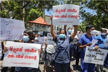 SRI LANKA PROTEST ECONOMY