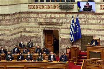 GREECE UKRAINE CONFLICT PARLIAMENT