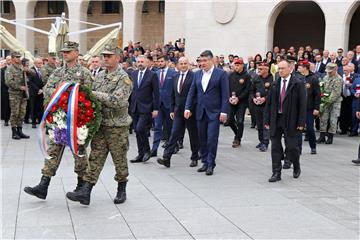 Predsjednik Milanović na obilježavanju 30. godišnjice osnutka HVO-a