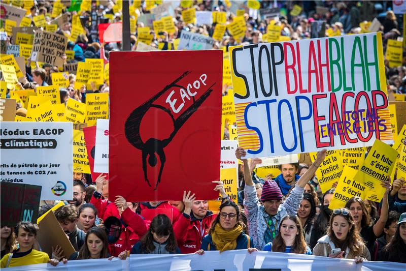 FRANCE CLIMATE PROTEST