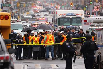 USA CRIME NYC SUBWAY SHOOTING