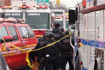 USA CRIME NYC SUBWAY SHOOTING