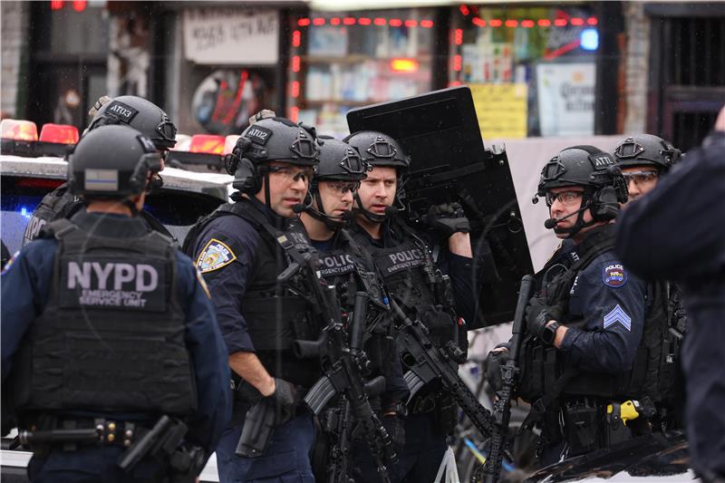 USA CRIME NYC SUBWAY SHOOTING