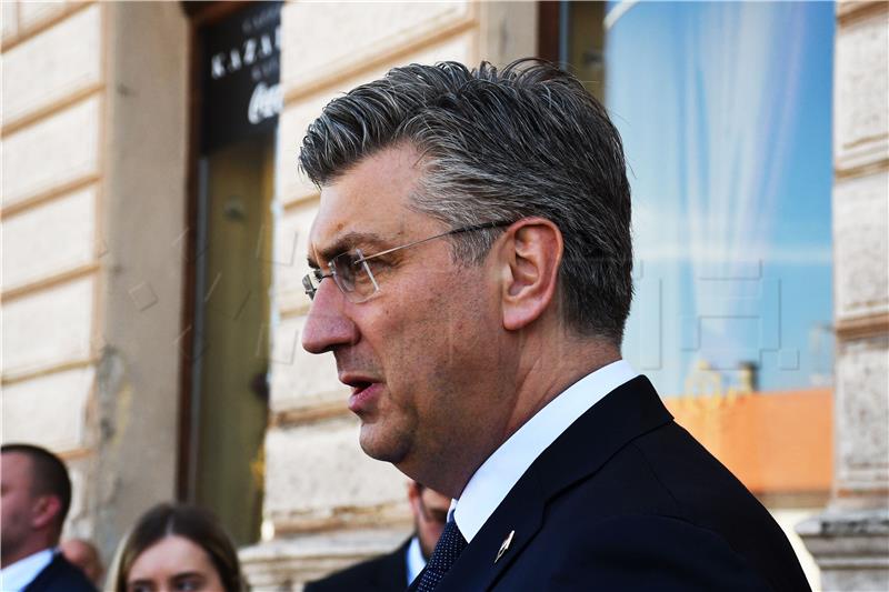 Plenković na svečanoj sjednici povodom obilježavanja Dana Požeško-slavonske županije