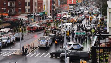 USA CRIME NYC SUBWAY SHOOTING