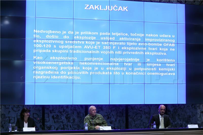 Zagreb: Konferencija za medije ŽDO o rezultatima izvida pada bespilotne letjelice