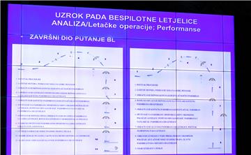 Zagreb: Konferencija za medije ŽDO o rezultatima izvida pada bespilotne letjelice