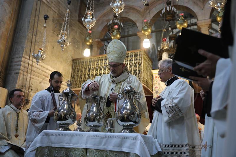 MIDEAST JERUSALEM HOLY WEEK