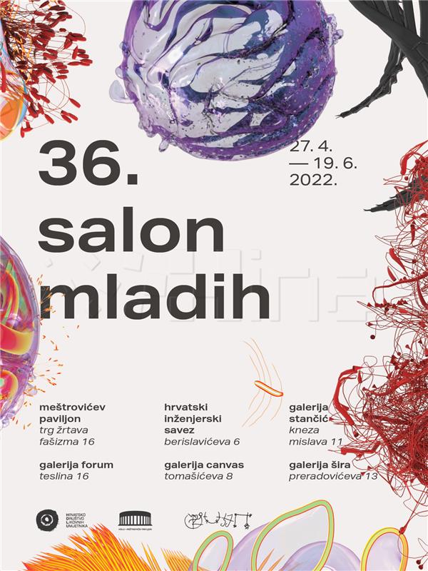 Salon mladih od  27. travnja 2022. do 19. lipnja