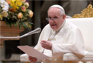 VATICAN POPE FRANCIS EASTER VIGIL