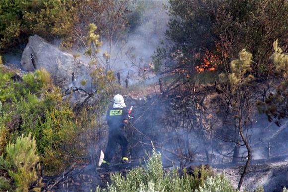 Lokalizirana dva šumska požara na makarskom području