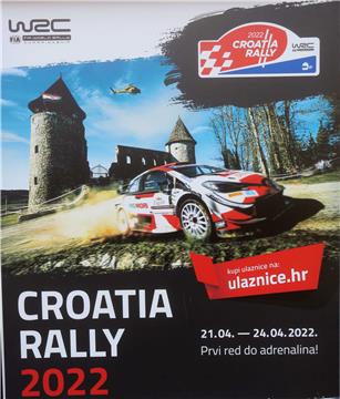 WRC Croatia Rally kicks off on 21 April