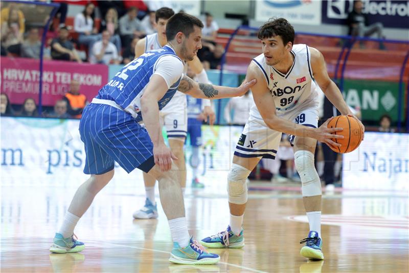 Utakmica 7. kola košarkaške Lige za prvaka: Cibona - Zadar