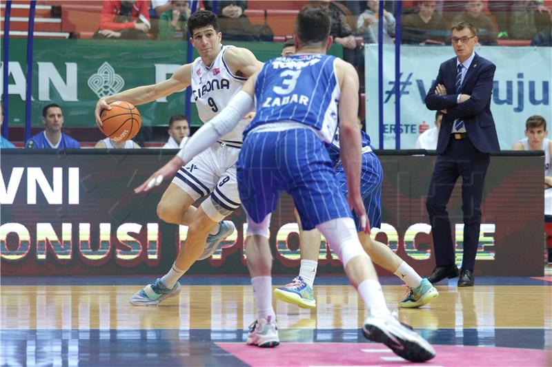 Utakmica 7. kola košarkaške Lige za prvaka: Cibona - Zadar