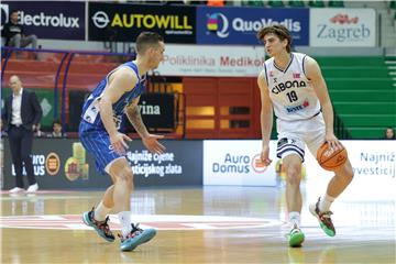 Utakmica 7. kola košarkaške Lige za prvaka: Cibona - Zadar