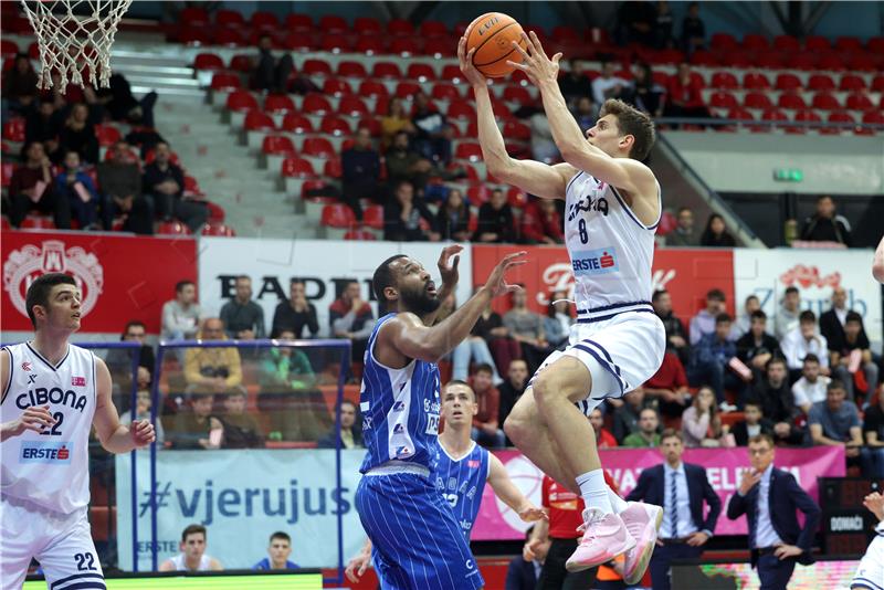 Utakmica 7. kola košarkaške Lige za prvaka: Cibona - Zadar