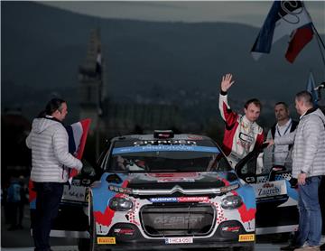 Ceremonijalni start WRC Croatia Rallyja u Zagrebu