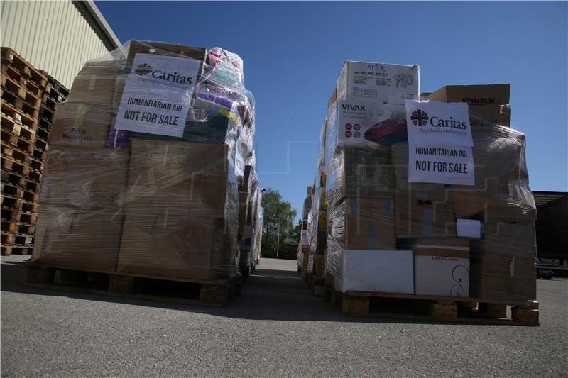 Caritas Croatia continues sending aid to Ukraine