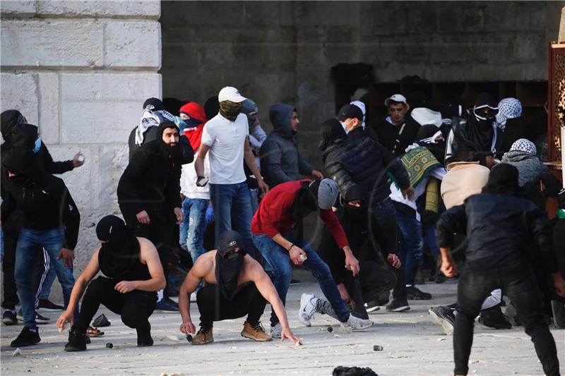 MIDEAST ISRAEL PALESTINIANS CLASHES