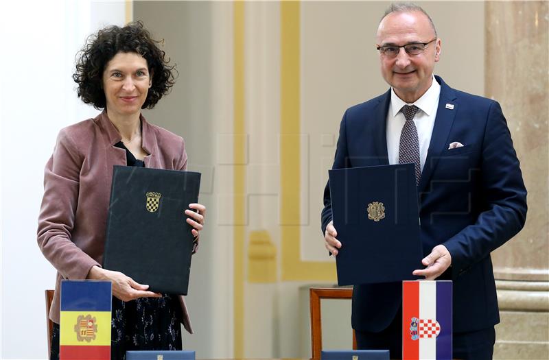  Croatia and Andorra committed to strengthening cooperation