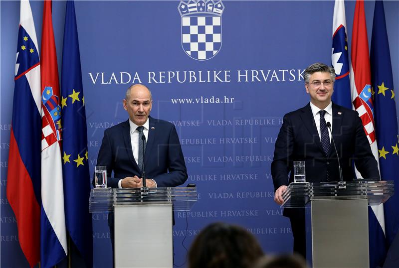 Plenković podržao Janšu uoči izbora u Sloveniji 