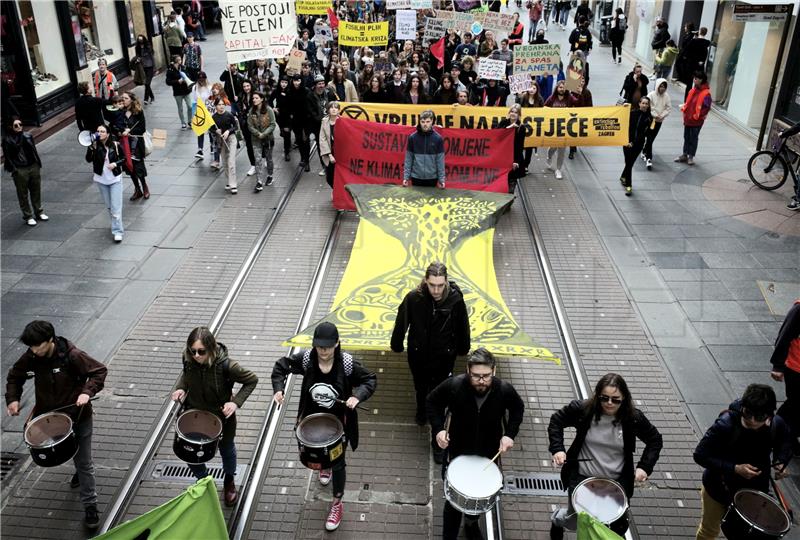 Climate March held in Zagreb