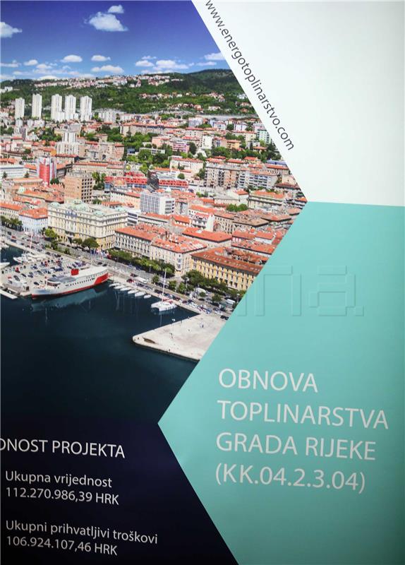 Predstavljen projekt obnove riječkog toplinarstva, početak radova u svibnju