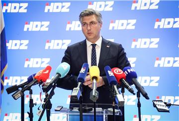 Izjava Andreja Plenkovića nakon Predsjedništva HDZ-a