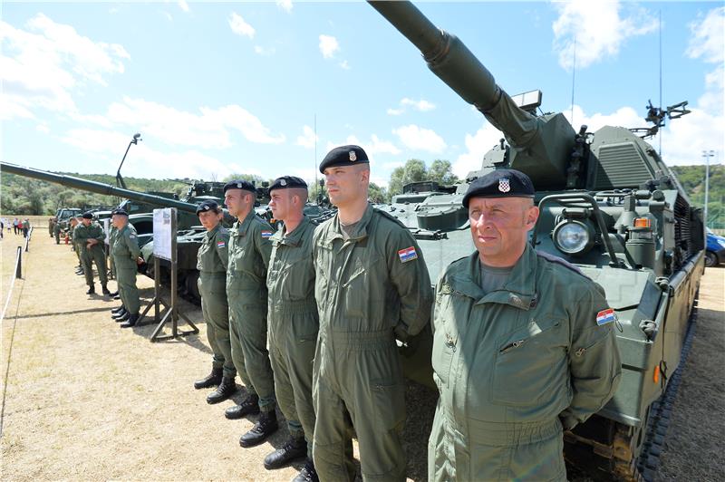 Međunarodna vojna vježba „Platoon Gunnery-Eagle Rapid“ na VP kod Knina