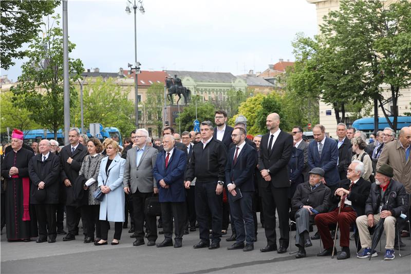 U Zagrebu otkriven spomenik žrtvama Holokausta i ustaškog režima