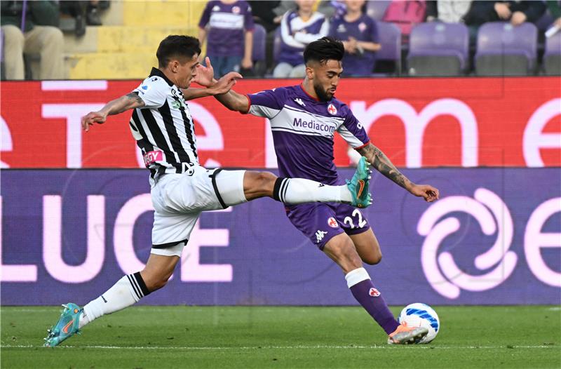 Italija: Fiorentina - Udinese 0-4