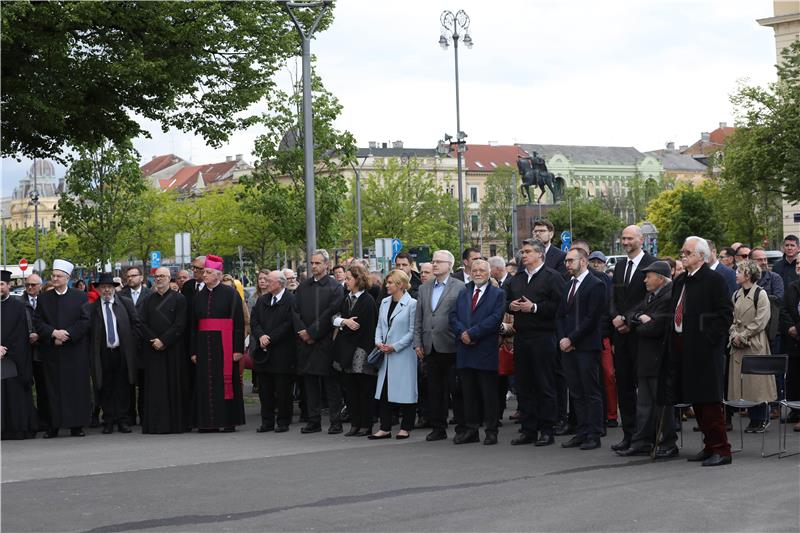 U Zagrebu otkriven spomenik žrtvama Holokausta i ustaškog režima