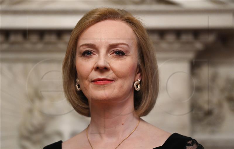 BRITAIN POLITICS EASTER BANQUET SPEECH  LIZ TRUSS